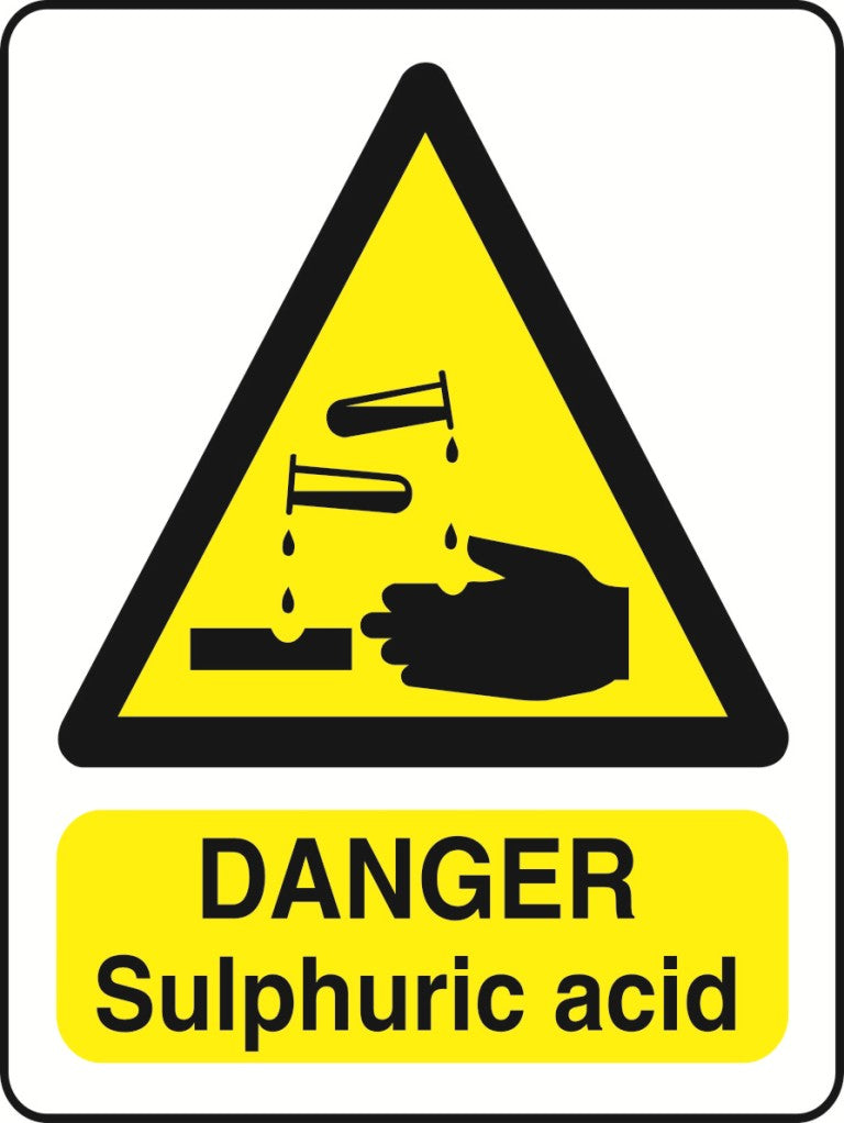 WARN036-236 Warning A5 stickers (2x148mm X 210mm) Health And Safety Warning Sticker Latex Printed