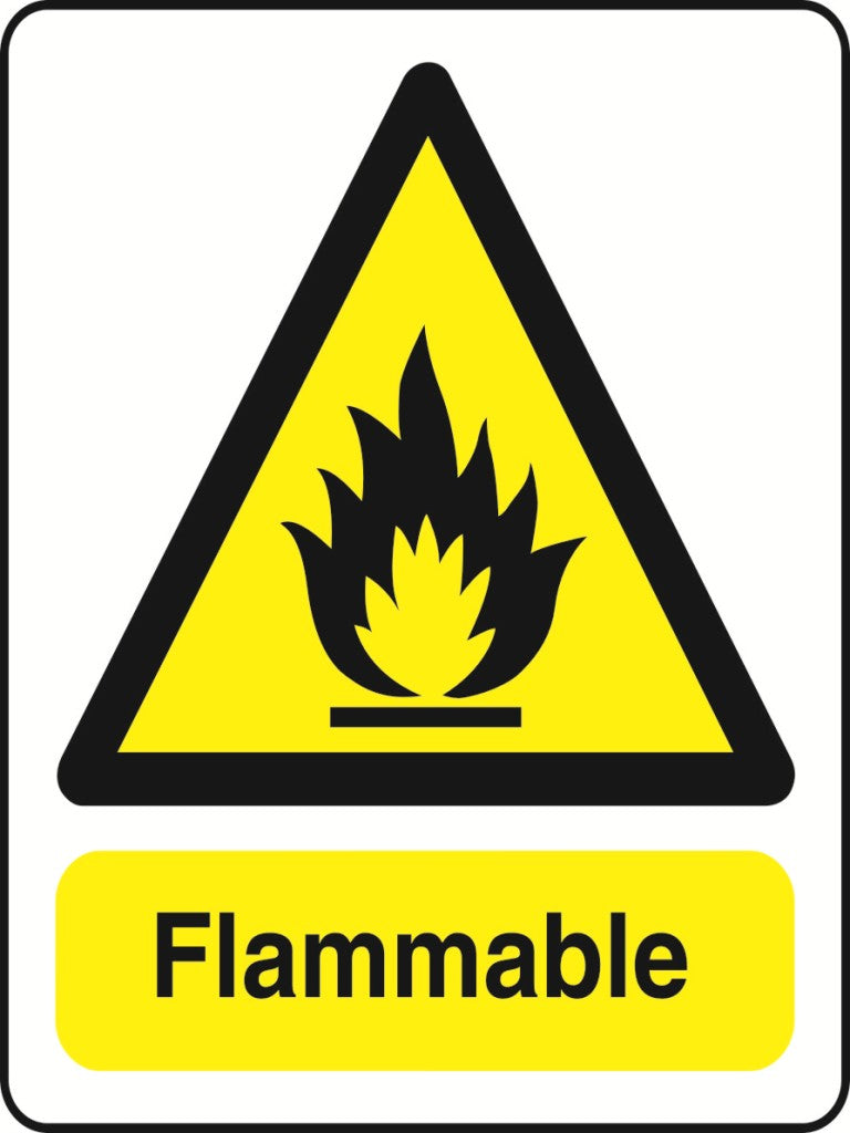 WARN237-291 Warning A5 stickers (2x148mm X 210mm) Health And Safety Warning Sticker Latex Printed