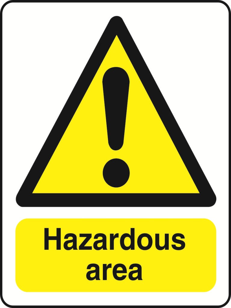 WARN237-291 Warning A5 stickers (2x148mm X 210mm) Health And Safety Warning Sticker Latex Printed
