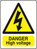 WARN237-291 Warning A5 stickers (2x148mm X 210mm) Health And Safety Warning Sticker Latex Printed