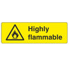 Danger Warning Stickers (100mm x 50mm) Health And Safety Warning Sticker Latex Printed MARK001B -015B