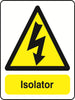 WARN237-291 Warning A5 stickers (2x148mm X 210mm) Health And Safety Warning Sticker Latex Printed