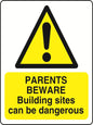 WARN237-291 Warning A5 stickers (2x148mm X 210mm) Health And Safety Warning Sticker Latex Printed