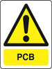 WARN237-291 Warning A5 stickers (2x148mm X 210mm) Health And Safety Warning Sticker Latex Printed