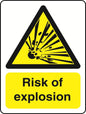 WARN237-291 Warning A5 stickers (2x148mm X 210mm) Health And Safety Warning Sticker Latex Printed