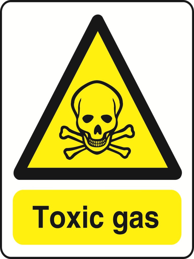 WARN237-291 Warning A5 stickers (2x148mm X 210mm) Health And Safety Warning Sticker Latex Printed
