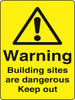 WARN237-291 Warning A5 stickers (2x148mm X 210mm) Health And Safety Warning Sticker Latex Printed