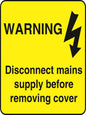 WARN237-291 Warning A5 stickers (2x148mm X 210mm) Health And Safety Warning Sticker Latex Printed