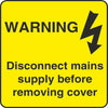 Danger Sticker 50mm x 50mm Health Safety Warning Sticker Latex Printed WARN087B-287B
