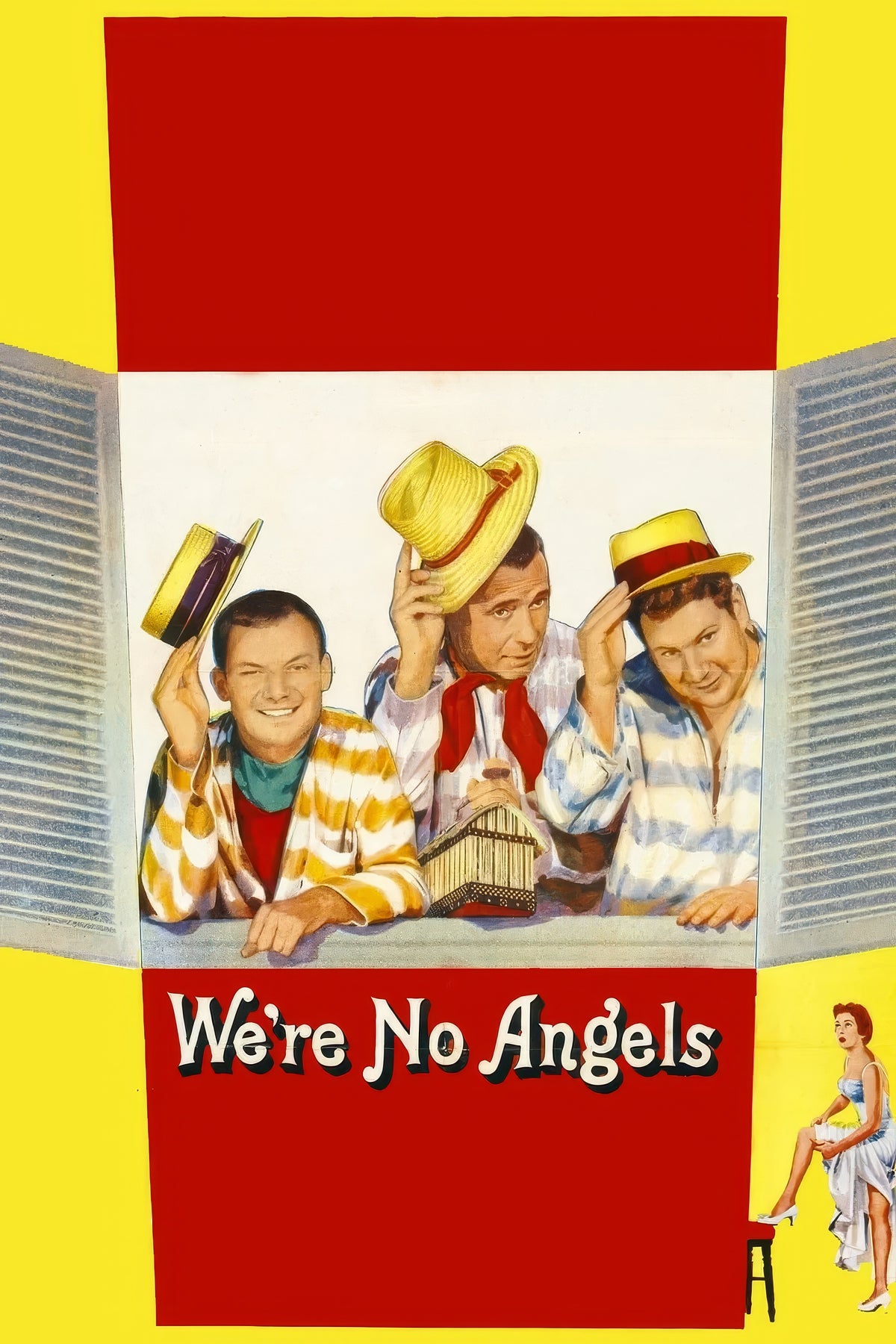 We_re No Angels (1955) Film/Movie Premium Waterproof & Tear Resistant Posters