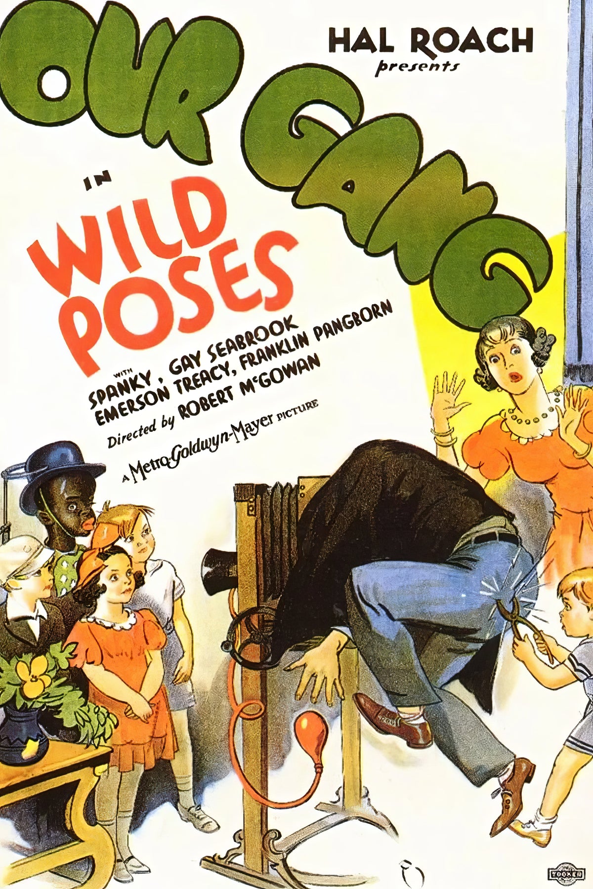 Wild Poses (1933) Film/Movie Premium Waterproof & Tear Resistant Posters