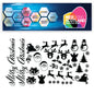 Christmas Santa Sticker Sheet Decal Xmas Wall Self Adhesive Vinyl Various Designs Available