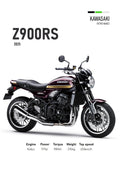 Kawasaki Z900RS (2025) Motorbike Poster Printed | Premium Waterproof & Tear Resistant Full Colour Posters