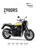 Kawasaki Z900RS (2024) Motorbike Poster Printed | Premium Waterproof & Tear Resistant Full Colour Posters