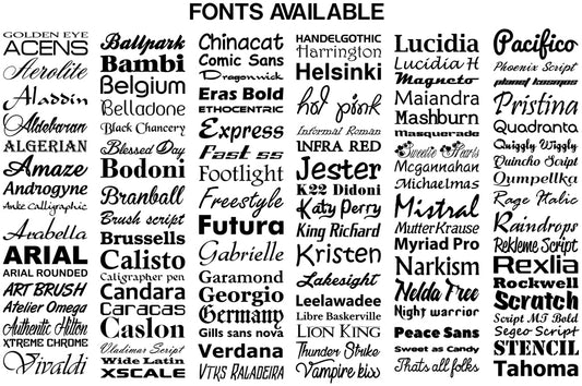 VAN01 Small Van Graphics Kit Sign Writing Vehicle lettering Livery signs Text only