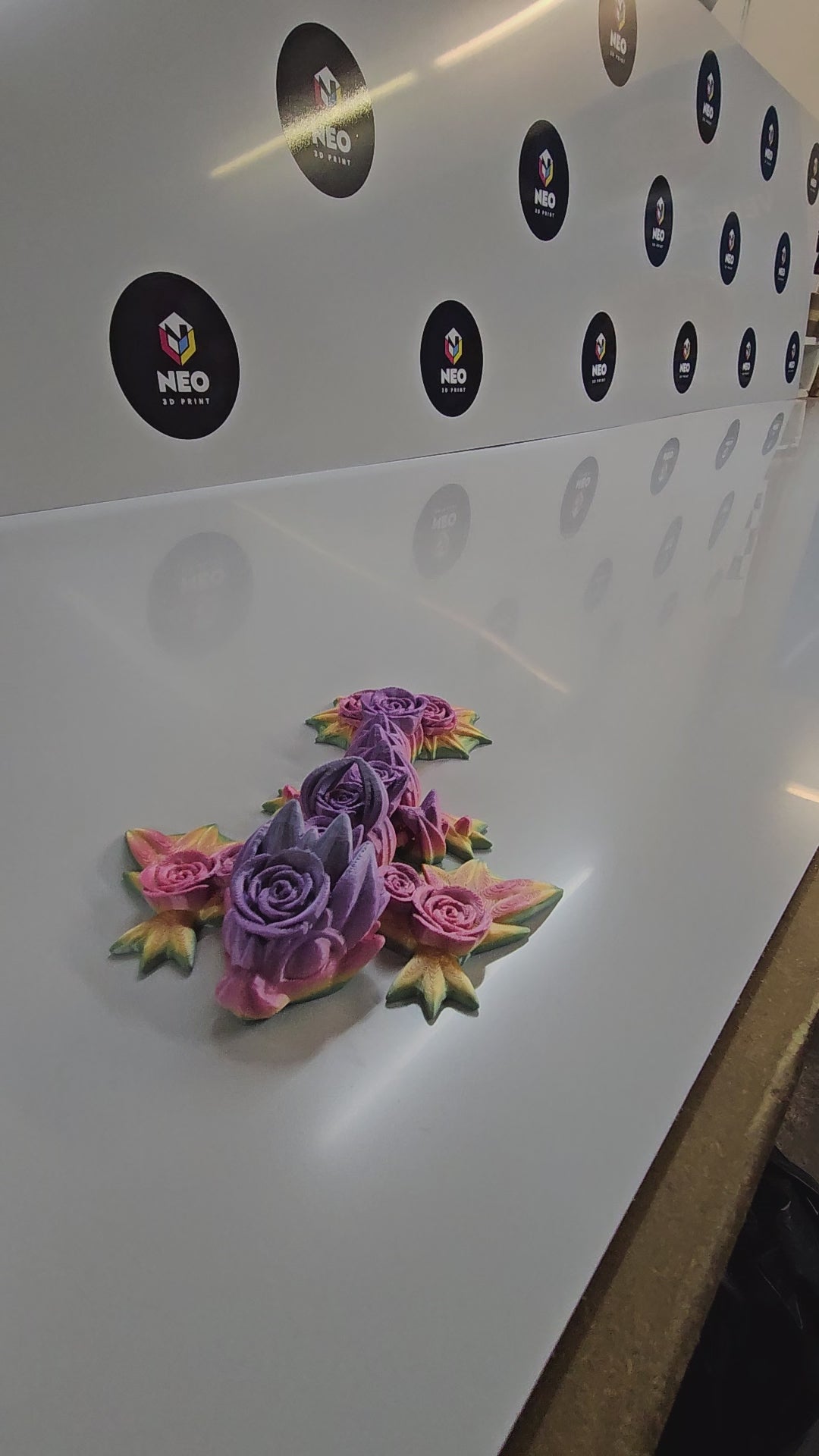 N3D44 Small Rose Wyeryn Dragon