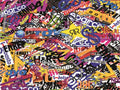 SB11-SB20 sticker bomb sheets for car van motorbike boat phone laptop wall window tablet Various Designs Available