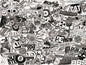 SB11-SB20 sticker bomb sheets for car van motorbike boat phone laptop wall window tablet Various Designs Available