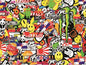 SB31-SB40 Sticker Bomb Sheets for Car Van Motorbike Boat Phone Laptop Wall Window Tablet Various Designs Available