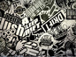 SB01-SB10 sticker bomb sheets for car van motorbike boat phone laptop wall window tablet