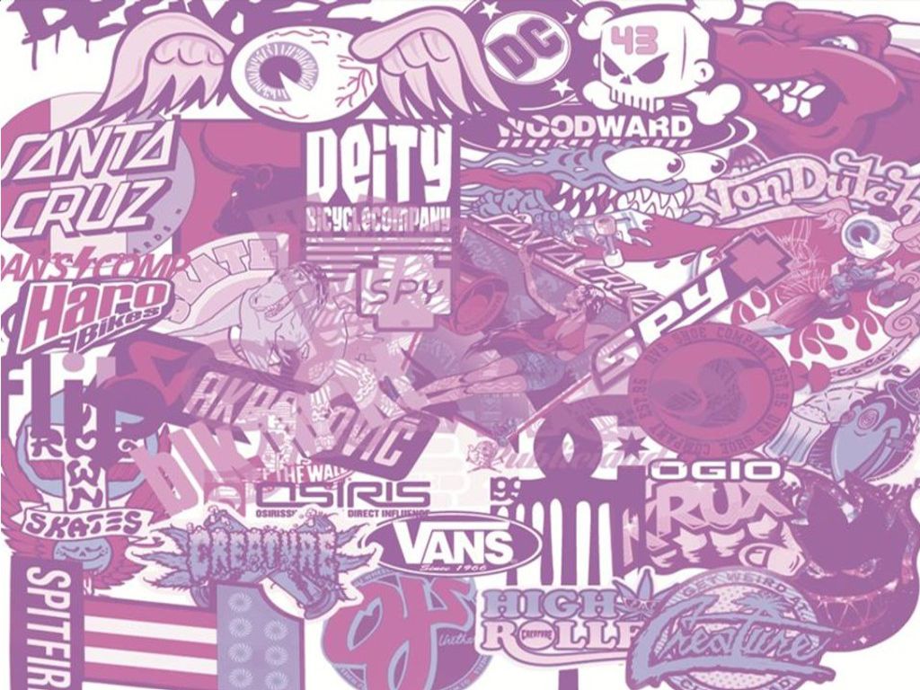 SB01-SB58 sticker bomb sheets for car van motorbike boat phone laptop wall window tablet