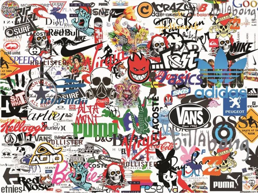 SB01-SB58 sticker bomb sheets for car van motorbike boat phone laptop wall window tablet