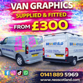 Van Graphics Supplied and Fitted From £300.00