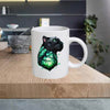 ANIMAL18 Black Cat Lynx 11oz Ceramic printed mug funny cup gift tea coffee costa