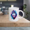 ANIMAL19 Wolf 11oz Ceramic printed mug funny cup gift tea coffee costa