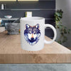 ANIMAL08 Wolf 11oz Ceramic printed mug funny cup gift tea coffee costa