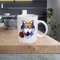 ANIMAL09 Wolf 11oz Ceramic printed mug funny cup gift tea coffee costa
