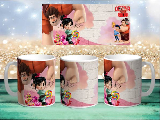 ANIMATION7 Animation 11oz Ceramic printed mug funny cup gift coffee costa