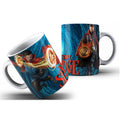 SuperHero 11oz Ceramic printed mug funny cup gift coffee costa Choice of 21 AVENG