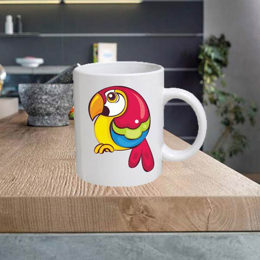 BIRD2 Bird 11oz Ceramic printed mug funny cup gift tea coffee costa