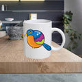 BIRD3 Bird 11oz Ceramic printed mug funny cup gift tea coffee costa