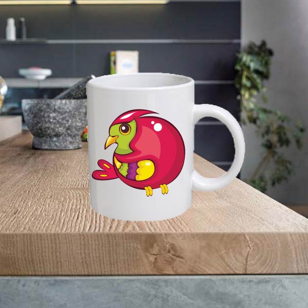 Bird 11oz Ceramic printed mug funny cup gift tea coffee costa BIRD
