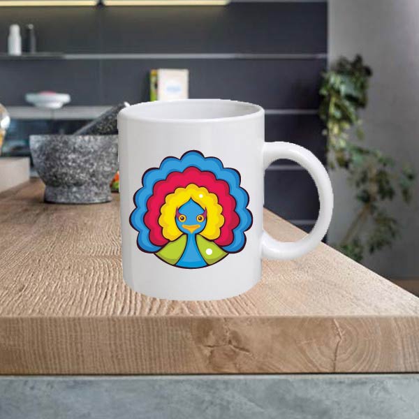 BIRD5 Bird 11oz Ceramic printed mug funny cup gift tea coffee costa