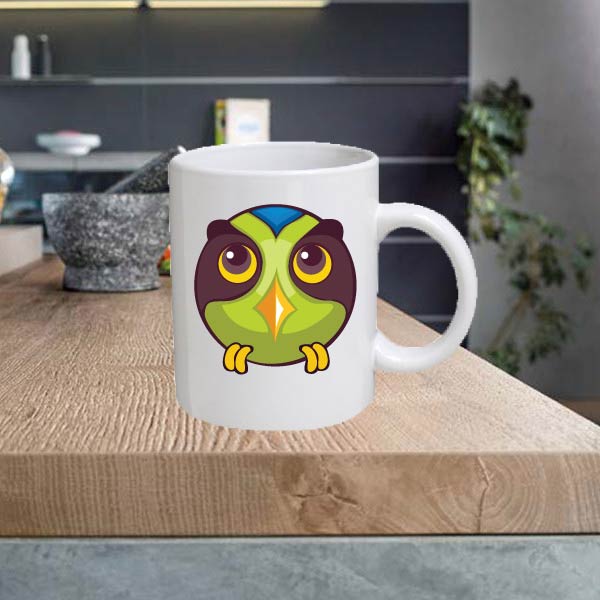 Bird 11oz Ceramic printed mug funny cup gift tea coffee costa BIRD