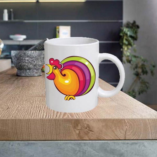 BIRD8 Bird 11oz Ceramic printed mug funny cup gift tea coffee costa
