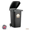BIN01 Wheelie Bin x4 Custom Number and Street Name Stickers 150mm x 150m