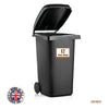 BIN03 Wheelie Bin x4 Custom Number and Street Name Stickers 170mm x 120m