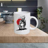 BW10 Black and White 11oz Ceramic printed mug funny cup gift tea coffee costa