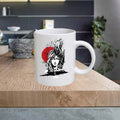 BW10 Black and White 11oz Ceramic printed mug funny cup gift tea coffee costa