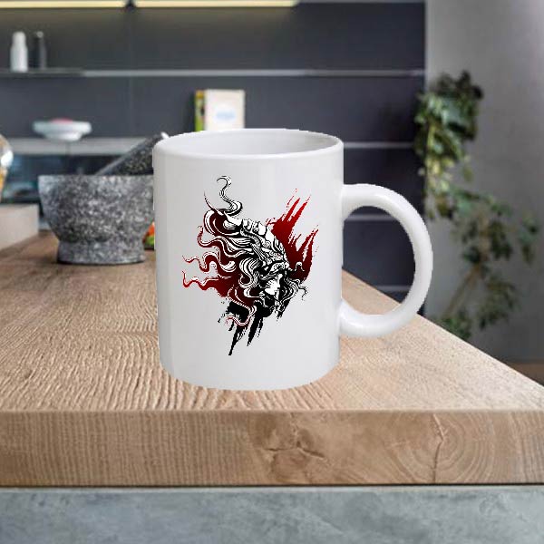 Black and White 11oz Ceramic printed mug funny cup gift tea coffee costa BW01