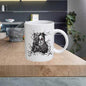BW14 Black and White 11oz Ceramic printed mug funny cup gift tea coffee costa