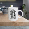 BW17 Black and White 11oz Ceramic printed mug funny cup gift tea coffee costa