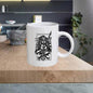 BW23 Black and White 11oz Ceramic printed mug funny cup gift tea coffee costa