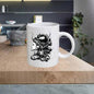 BW08 Black and White 11oz Ceramic printed mug funny cup gift tea coffee costa