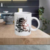 BW09 Black and White 11oz Ceramic printed mug funny cup gift tea coffee costa