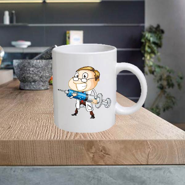 Cartoon Pro 11oz Ceramic printed mug funny cup gift tea coffee costa CARPRO